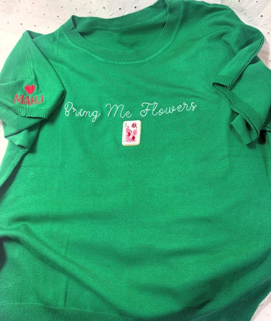 Mahjong "Bring me Flowers" Sweatshirt