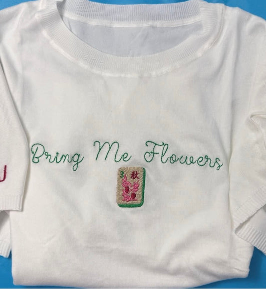 Mahjong "Bring me Flowers" Sweatshirt