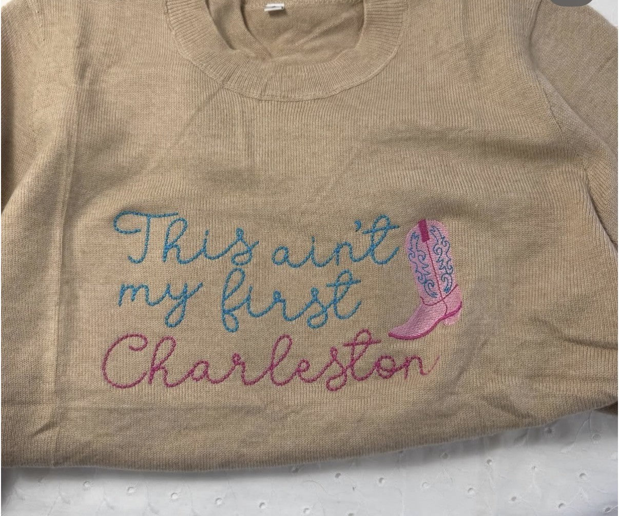 Mahjong "aint my first charleston" Sweatshirt
